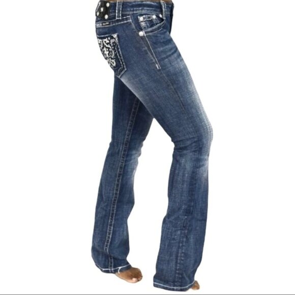 Miss me woman’s jeans size 28 hemmed - Picture 2 of 12